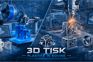 3D tisk plastike in kovine 3D tisk plastike in kovine