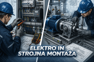 Elektro in strojna montaža Elektro in strojna montaža